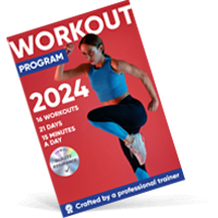 <span> + FREE</span> home workout plan