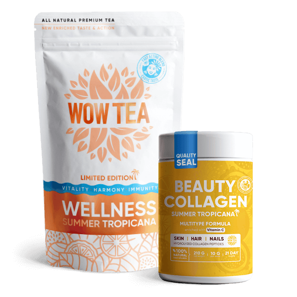 Summer Tropicana Wellness Tea + Summer Tropicana Collagen