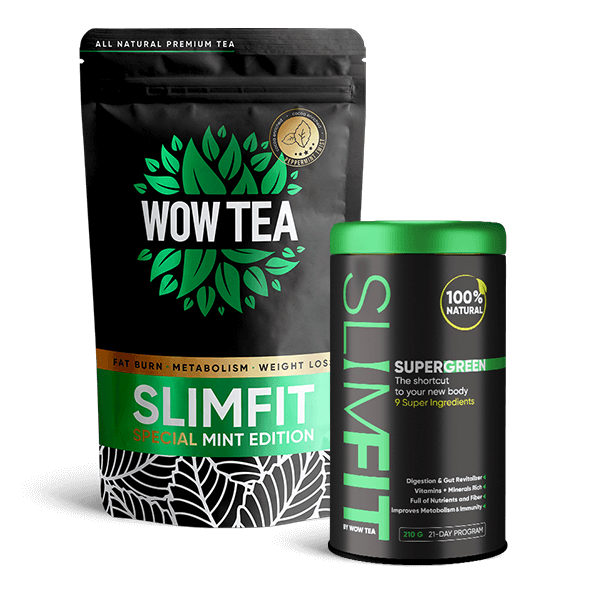 SlimFit SuperGreen + Mint SlimFit Tea
